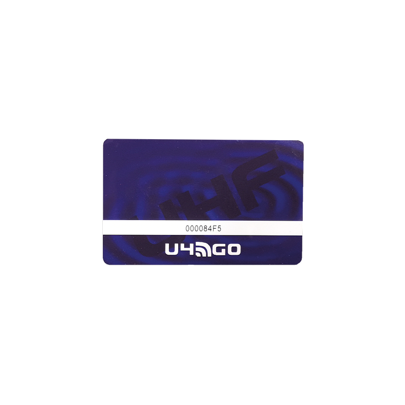 Credencial de tarjeta UHF