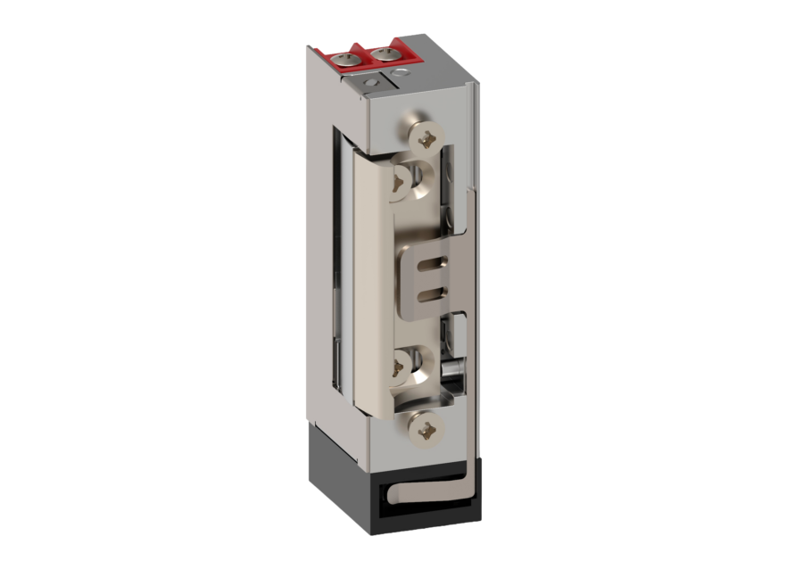Cierre eléctrico empotrable SPIR24 de CDVI para instalaciones de control de accesos a 24V.