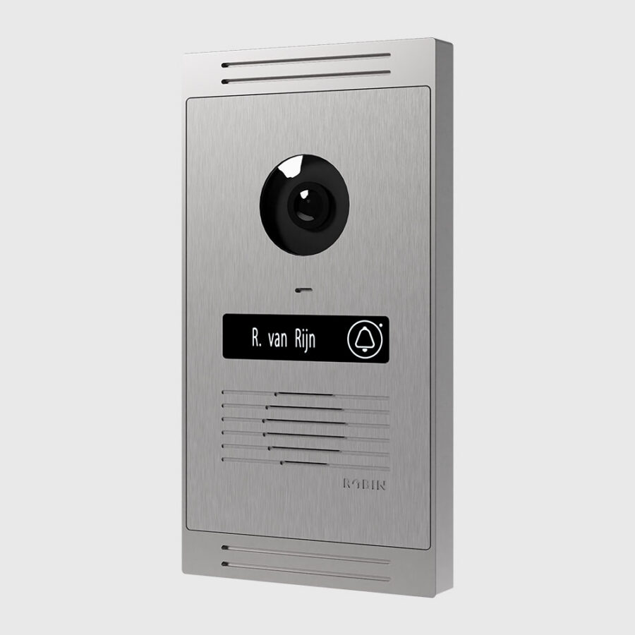 Videoportero IP Robin ProLine Aluminio Plata con Cámara 13MP y PoE